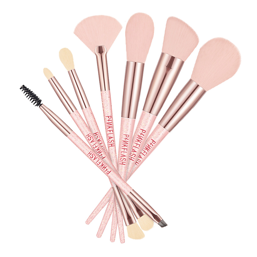 Изображение товара Профессиональный набор кистей для макияжа Pink Flash Maxi make-up brushes set 7 шт