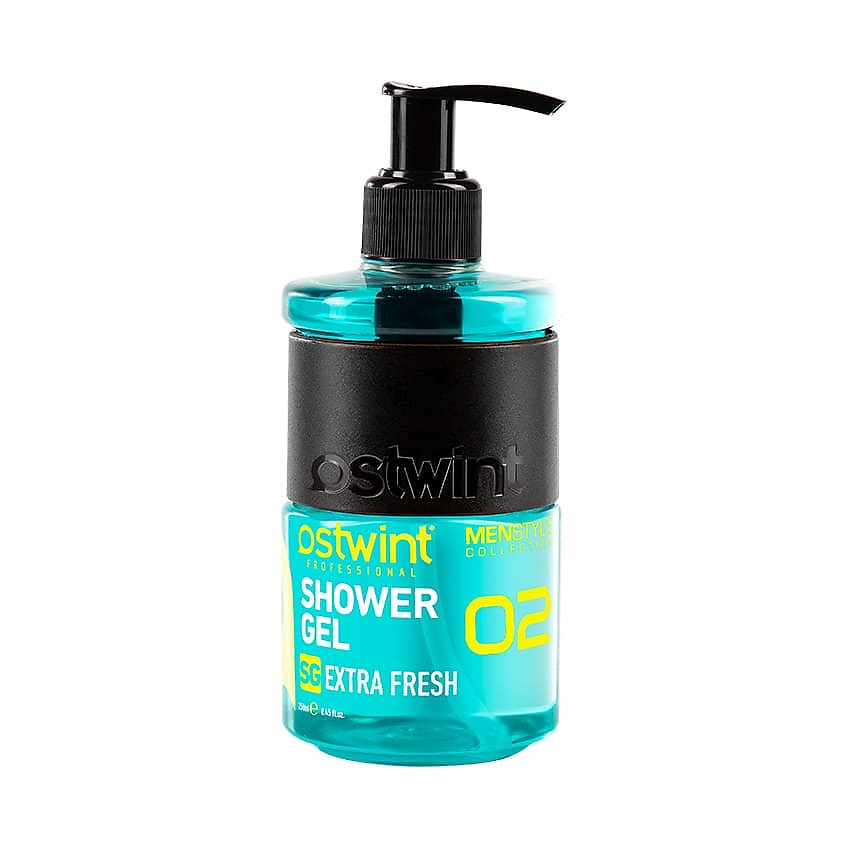 Изображение товара OSTWINT PROFESSIONAL Гель для душа мужской 02 Extra Fresh Shower Gel, 250 мл