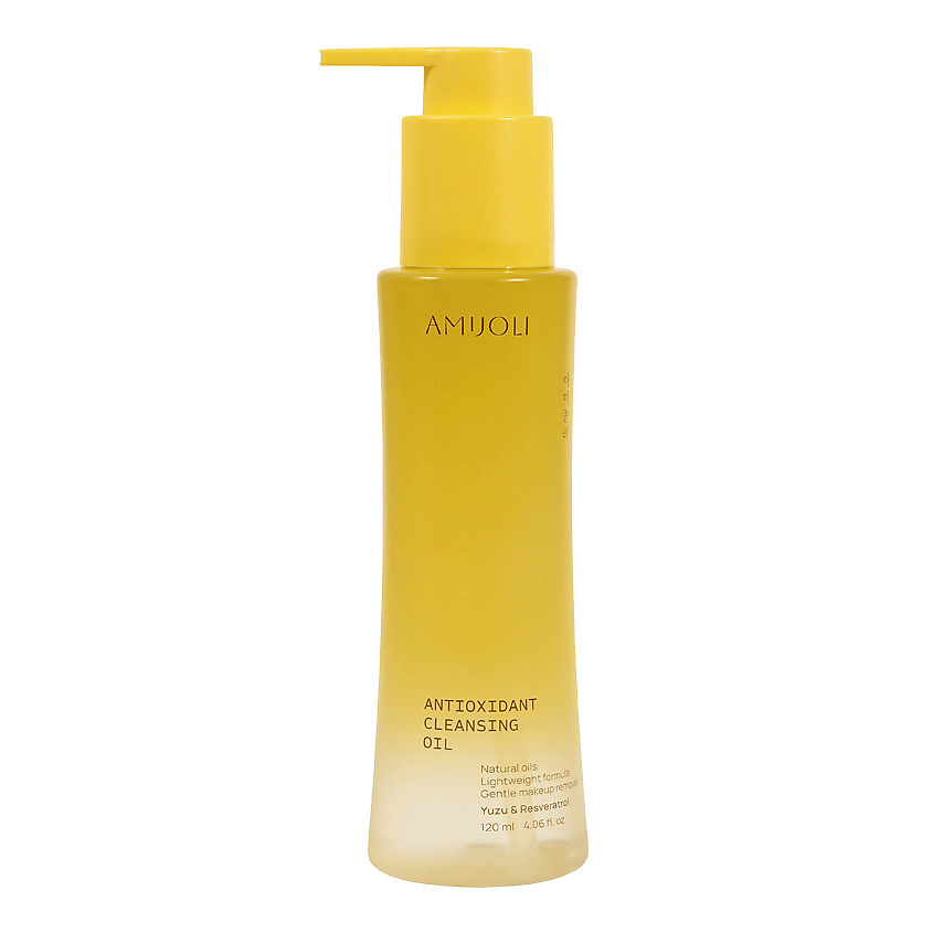 Изображение товара AMIJOLI Гидрофильное масло для снятия макияжа Yuzu & Resveratrol Antioxidant Cleansing Oil, 120 мл