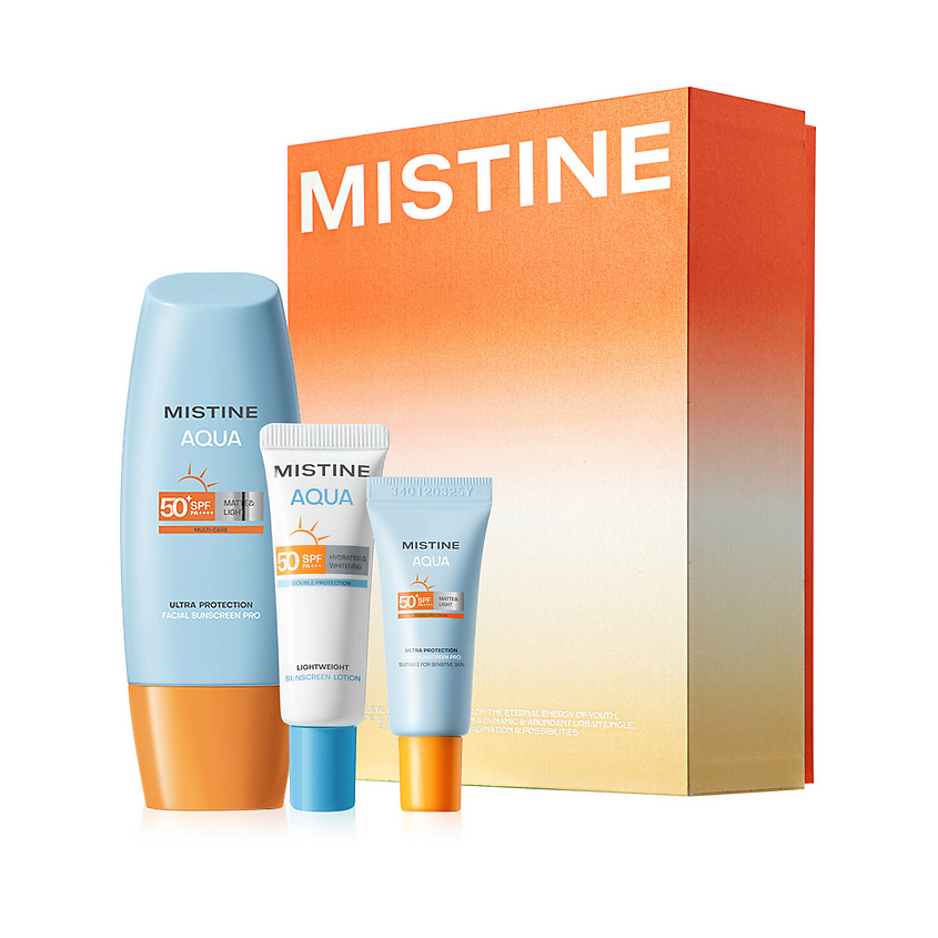 Изображение товара MISTINE Набор солнцезащитных средств Daily Commute Sun Protection 4 шт