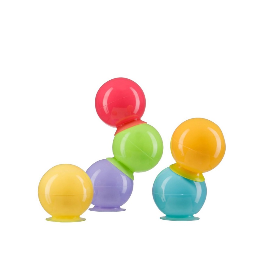 Изображение товара HAPPY BABY Набор ПВХ-игрушек для ванной IQ-BUBBLES, 1 шт.