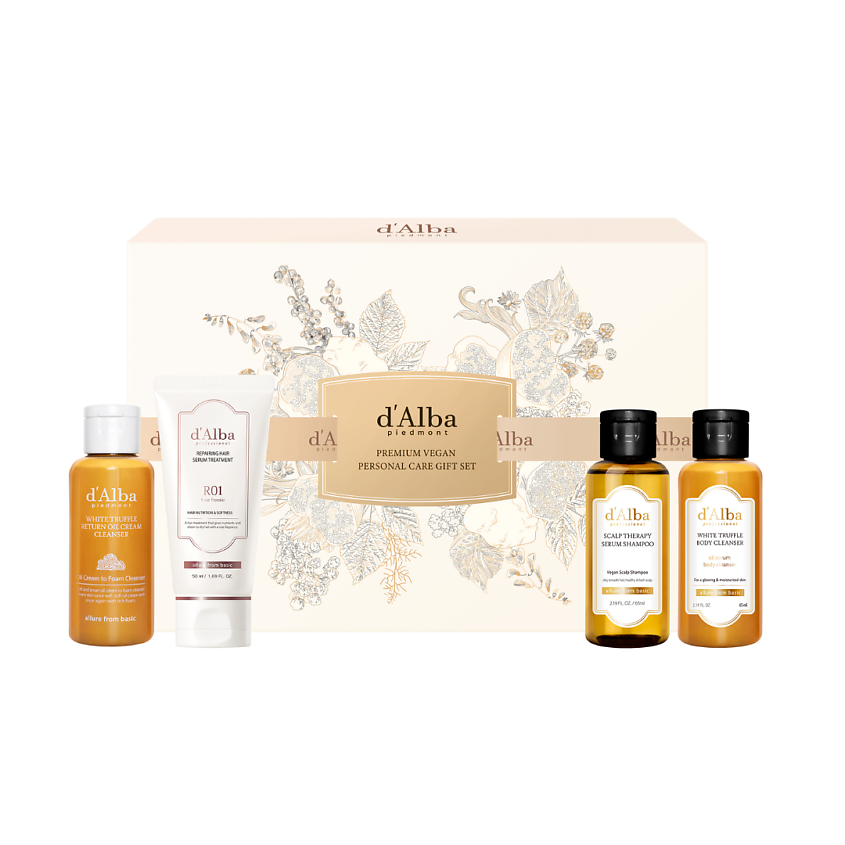 Изображение товара D`ALBA Дорожный набор Personal Gift Set для ухода за телом и волосами