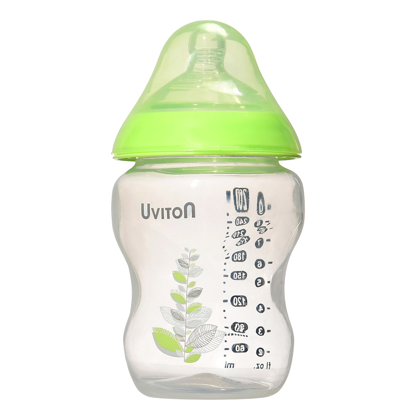 Изображение товара UVITON Бутылочка для новорожденных антиколиковая объем 260 мл