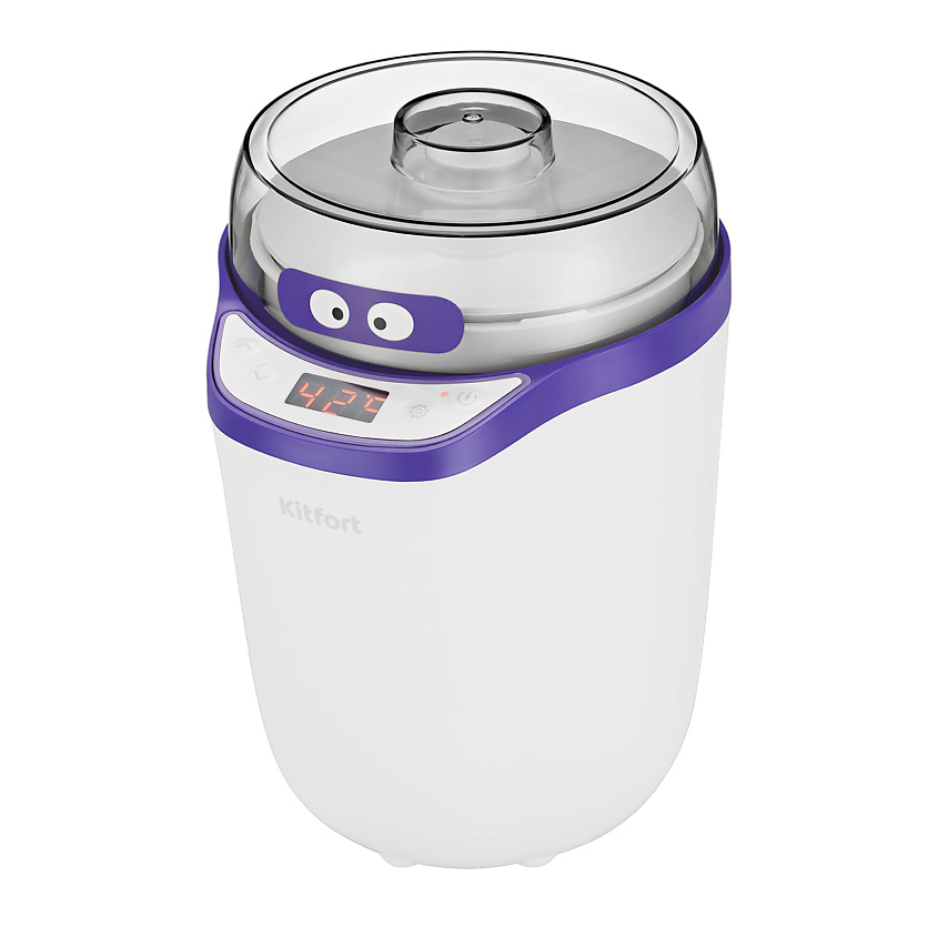 Изображение товара Йогуртница KITFORT КТ-2077-1 с 6 программами и греческим ситом