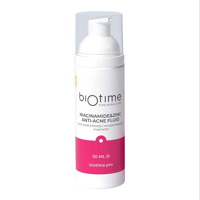 Изображение товара BIOTIME Крем-флюид против прыщей с ниацинамидом и цинком