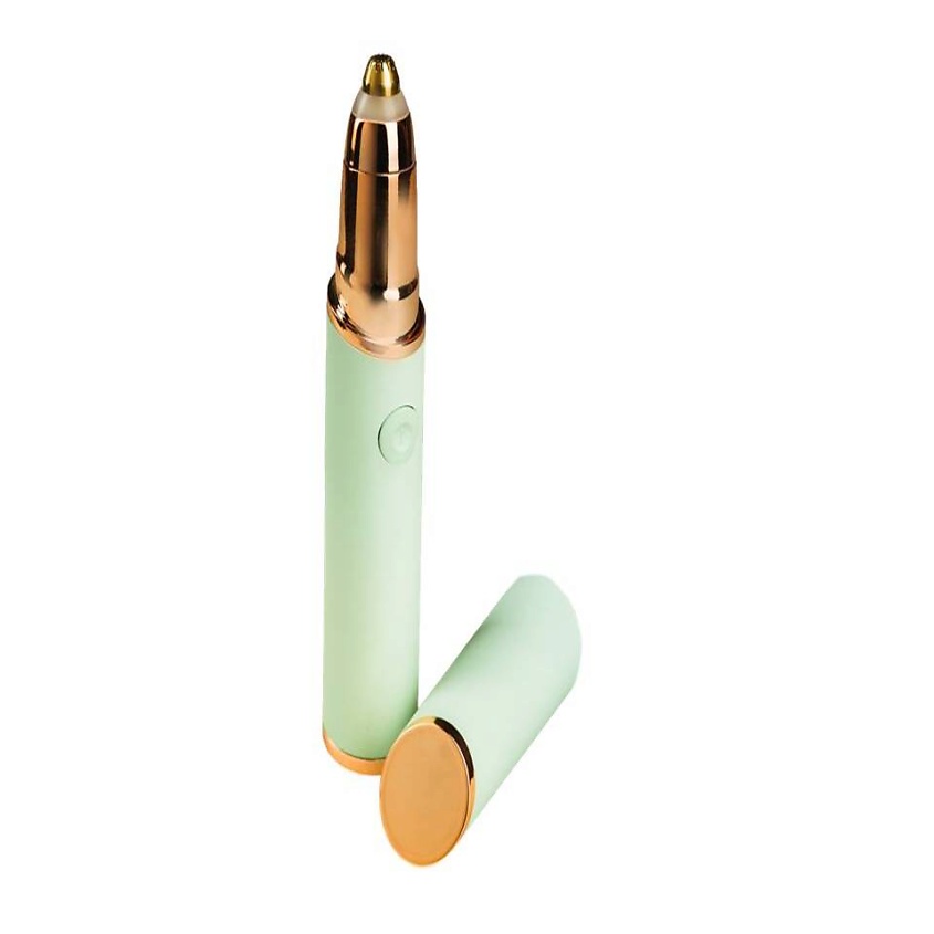 Изображение товара Тример Бердск-4102 для бровей и лица с подсветкой и покрытием Gold