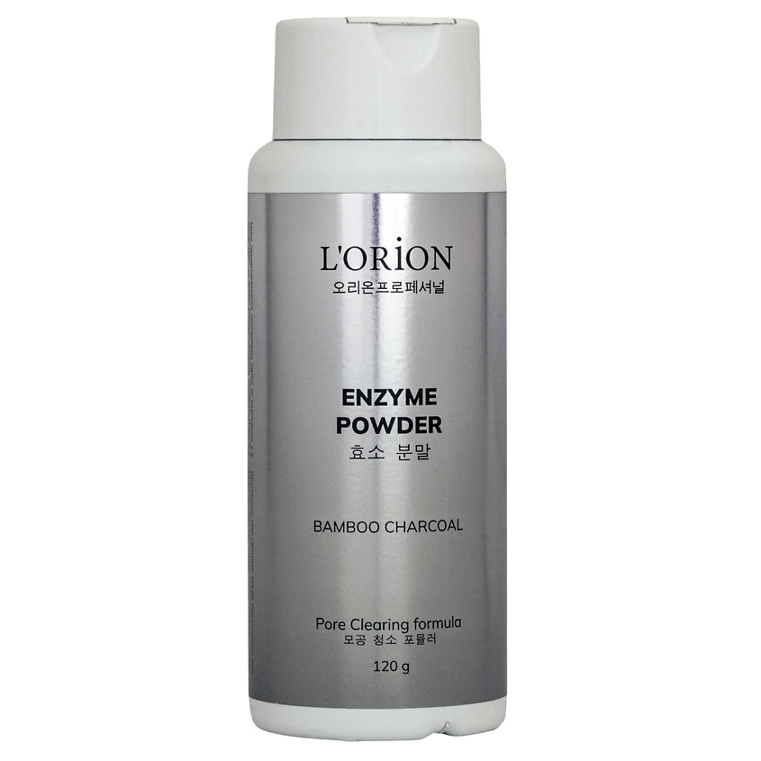 Изображение товара L'ORION Энзимная пудра с бамбуковым углем для очищения и ухода за кожей 1 шт
