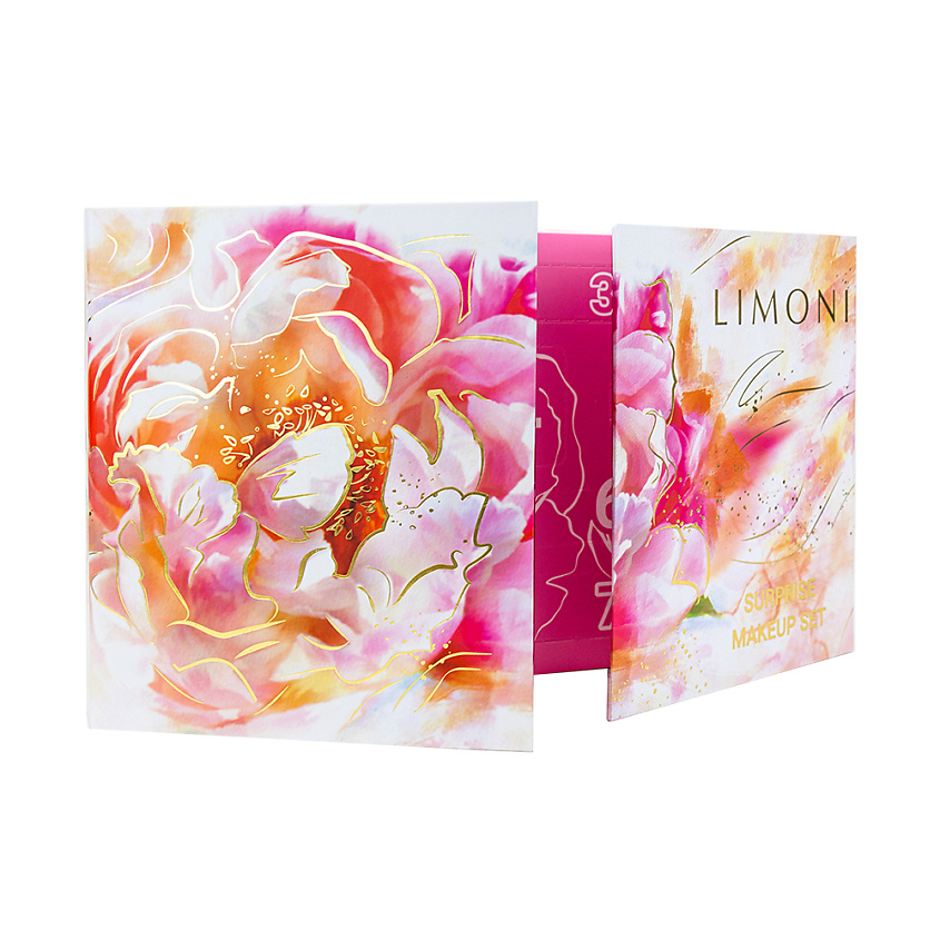 Изображение товара LIMONI подарочный набор Surprise Makeup Set №1 с тонирующим кремом и косметикой