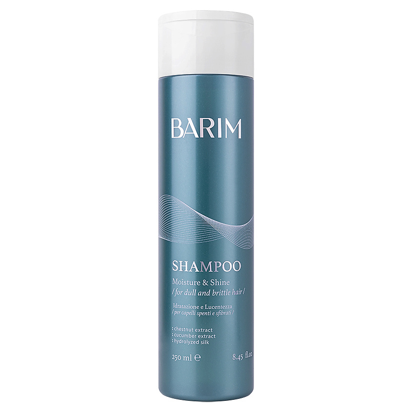 Изображение товара Шампунь BARIM Увлажнение и Сияние для поврежденных волос 250 мл
