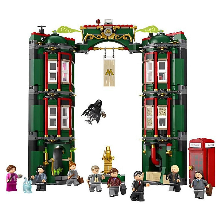 Изображение товара LEGO Конструктор Harry Potter, Набор строительных блоков Министерство магии, Мультиколор