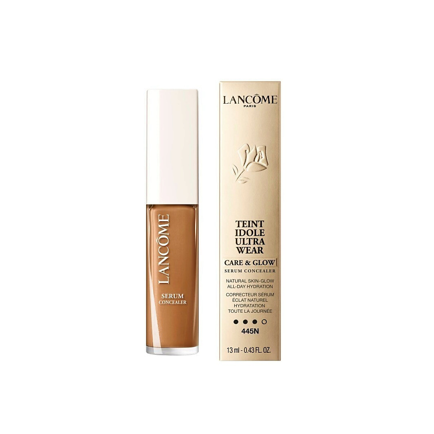 Изображение товара Lancome Ухаживающий консилер с сиянием Teint Idole Care & Glow Serum Concealer 445N