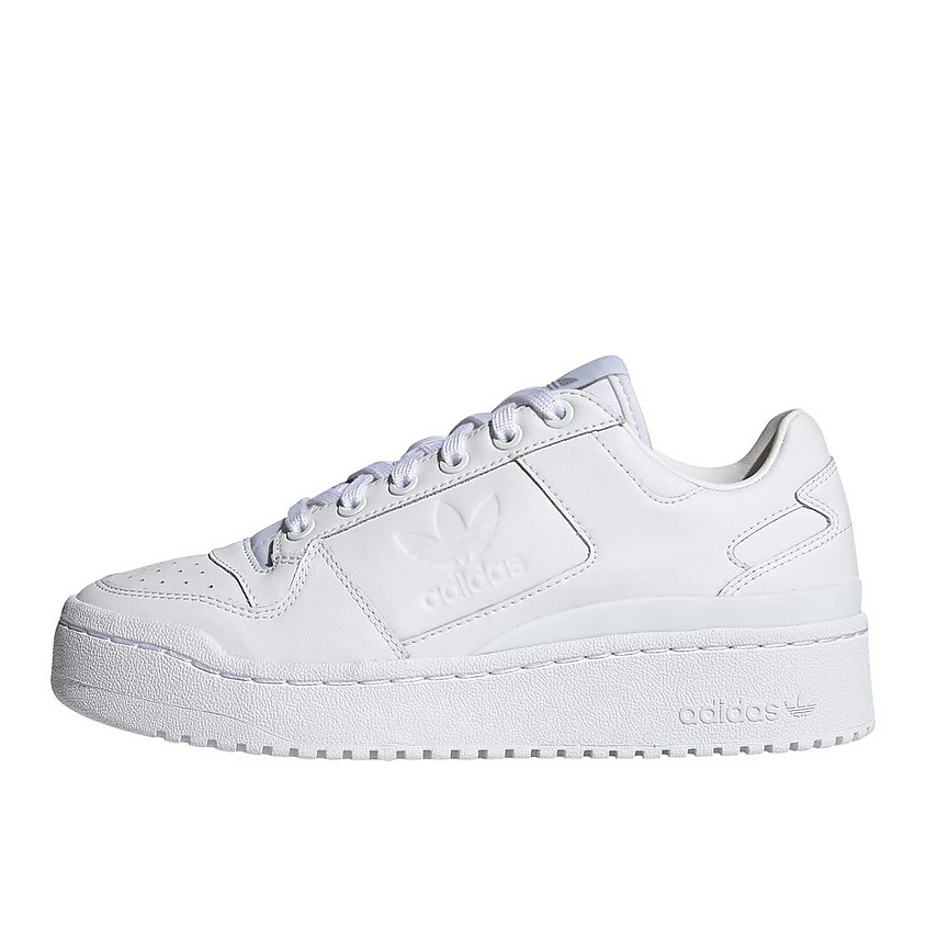 Изображение товара ADIDAS Кроссовки спортивные женские Forum Bold W FTWWHT-FTWWHT-CBLACK, цвет: Белый, размер: 41.3