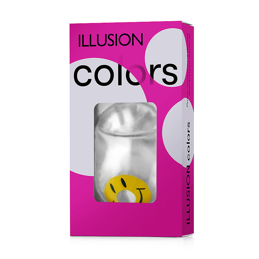 Изображение товара Цветные контактные линзы ILLUSION RIO FC-09 Желтые для дневного ношения