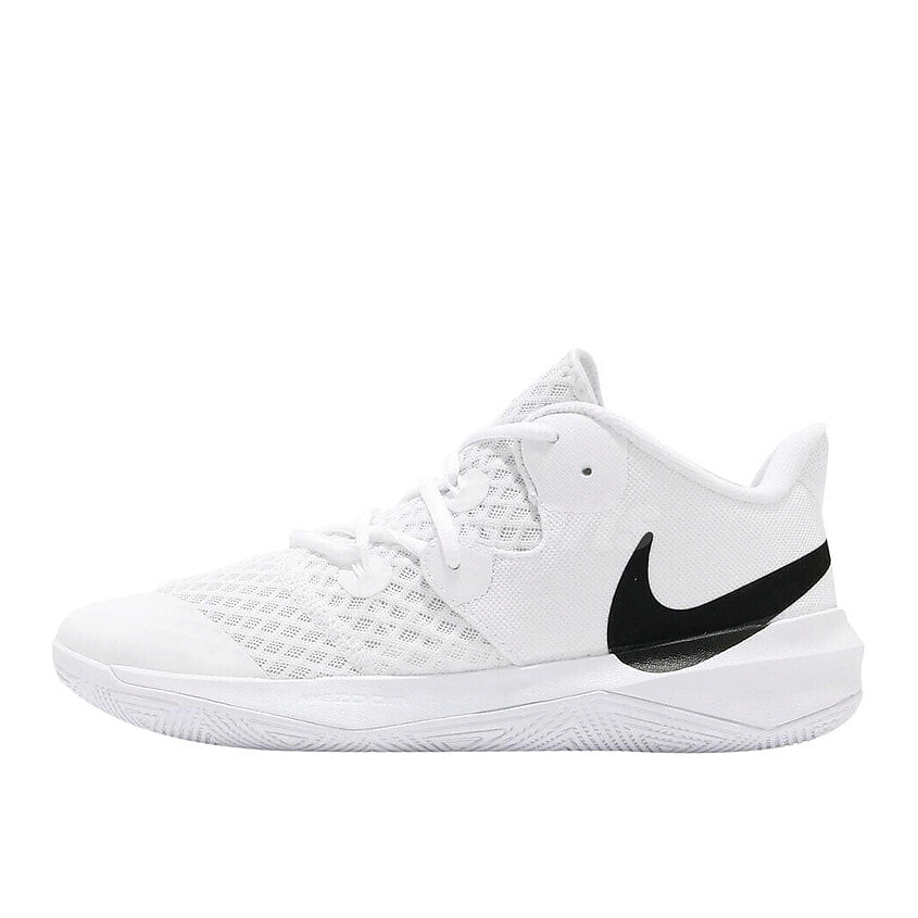 Изображение товара NIKE Кроссовки спортивные мужские для баскетбола Hyperspeed Court White Black, цвет: Черный, размер: 45