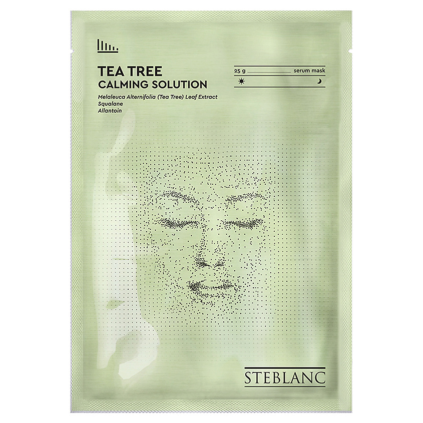 Изображение товара STEBLANC Тканевая маска с экстрактом чайного дерева для проблемной кожи 25 мл
