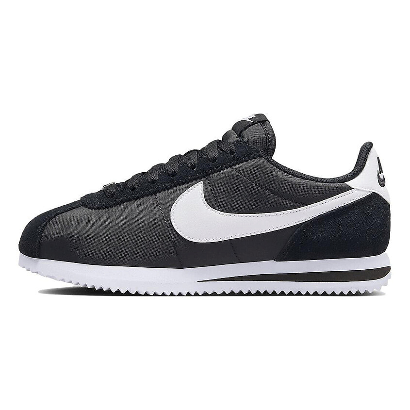 Изображение товара Кроссовки NIKE Cortez Nylon Black White Womens для активного образа жизни