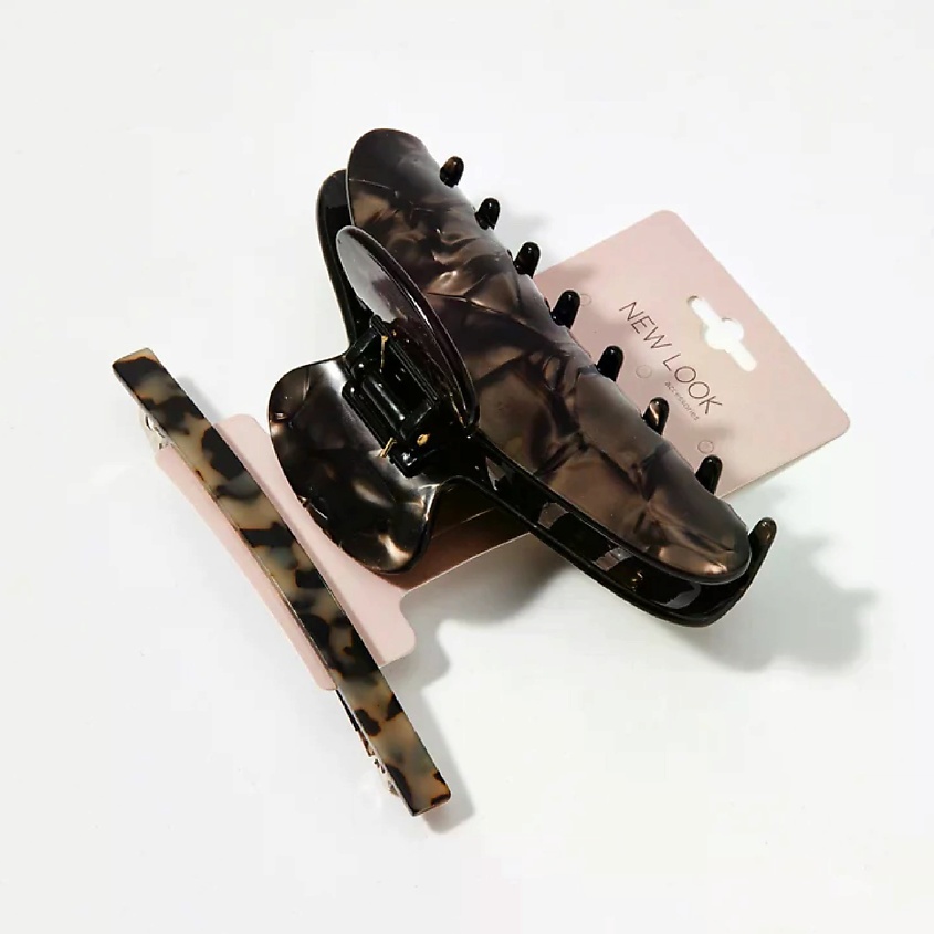 Изображение товара NEW LOOK NL Краб - заколка для волос для женщин, гипоаллергенный пластик, фиксация причесок