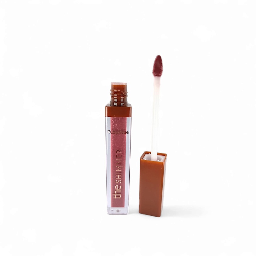 Изображение товара Руби Роуз Блеск для губ с мерцанием розовый 12 оттенков Гелевая текстура