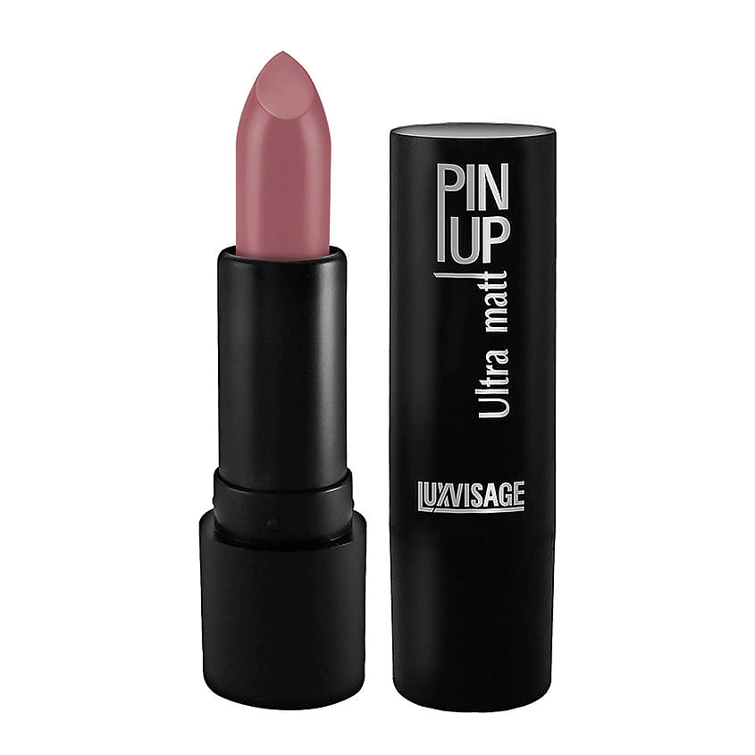 Изображение товара LUXVISAGE Губная помада матовая Pin-Up Ultra Matt № 544 PAULA 4 г стойкая и насыщенная