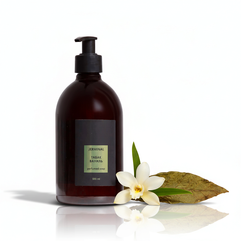 Изображение товара Парфюмированное жидкое мыло ВанильТабак 500 мл от Жерминаль