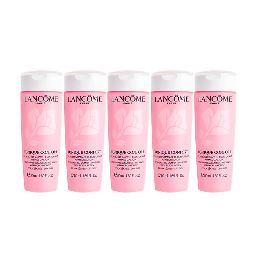 Изображение товара LANCOME Набор миниатюр Tonique Confort Re-Hydrating Comforting Toner, 5*50 мл