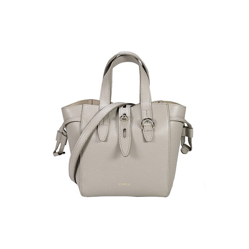 Изображение товара FURLA Сумка Textured Calfskin Tote Bag, Серый