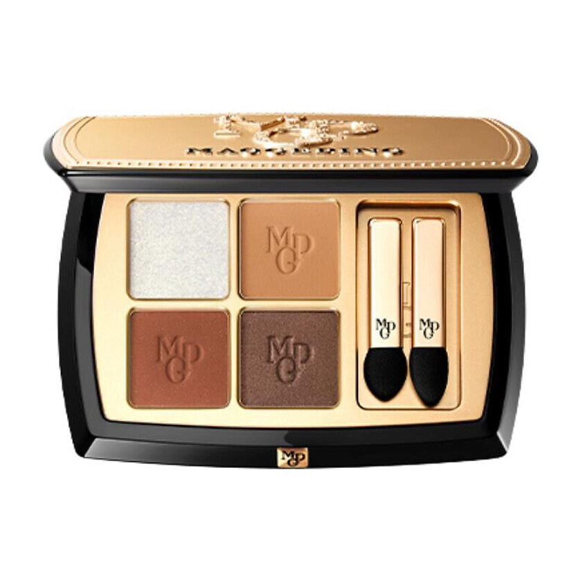 Изображение товара Палетка теней для век MAOGEPING Sculpting Radiant Quad Sunset Yellow Terracotta