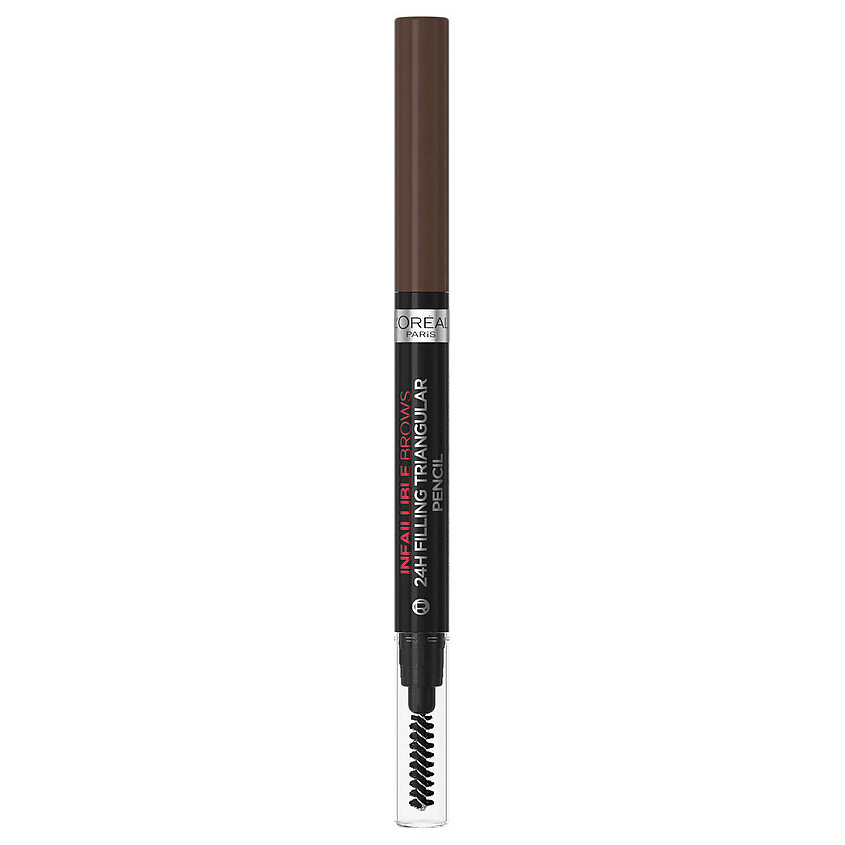 Изображение товара L'ORÉAL PARIS Карандаш для бровей Infaillible Brows Triangular Pencil, № 3.0, Темно-коричневый, 1 г