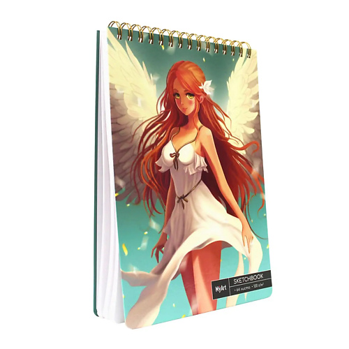 

MYART Скетчбук А4 на гребне Ангела грез, Скетчбук А4 на гребне Ангела грез