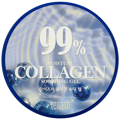 

TENZERO Гель для лица увлажняющий успокаивающийс коллагеном Collagen Soothing Gel 300, Гель для лица увлажняющий успокаивающийс коллагеном Collagen Soothing Gel