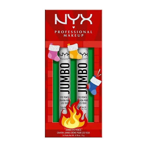 

NYX Professional Makeup NYX PROFESSIONAL MAKEUP Набор косметики для глаз Jumbo Eye Pencil Duo, NYX PROFESSIONAL MAKEUP Набор косметики для глаз Jumbo Eye Pencil Duo