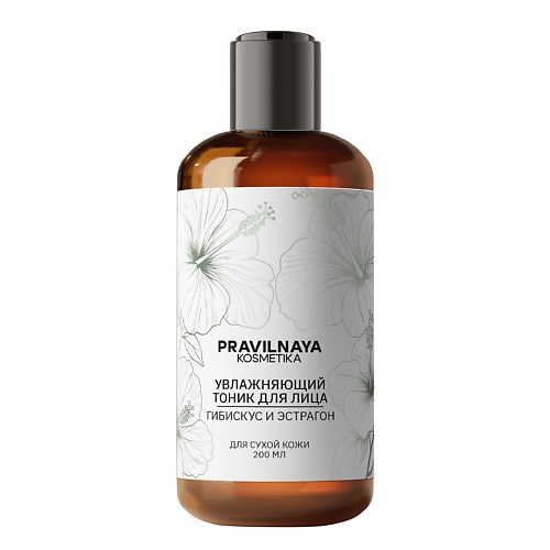 

P+K PRAVILNAYA KOSMETIKA Гиалуроновый тоник для сухой и чувствительной кожи Гибискус & Эстрагон 200, Гиалуроновый тоник для сухой и чувствительной кожи Гибискус & Эстрагон