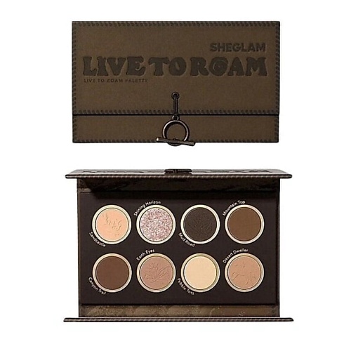

SHEGLAM Палетка теней Live To Roam, Палетка теней Live To Roam