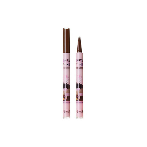 

FLORTTE Карандаш для бровей I Am Super Beauty Liquid Eyebrow Pen, Карандаш для бровей I Am Super Beauty Liquid Eyebrow Pen