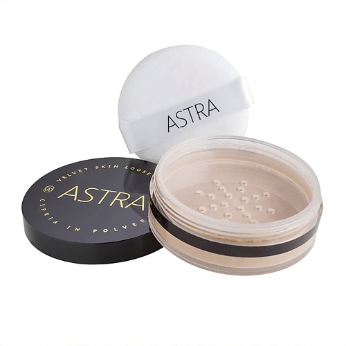 

ASTRA Пудра для лица рассыпчатая Velvet Skin Loose Powder, Пудра для лица рассыпчатая Velvet Skin Loose Powder