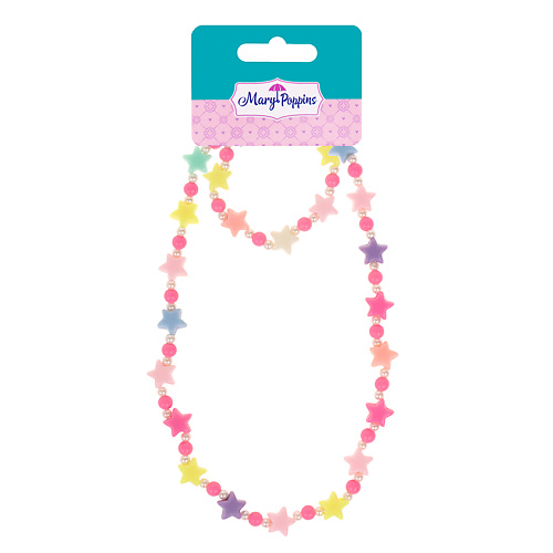 

MARY POPPINS Набор бусы и браслет Звездочки, Набор бусы и браслет Звездочки