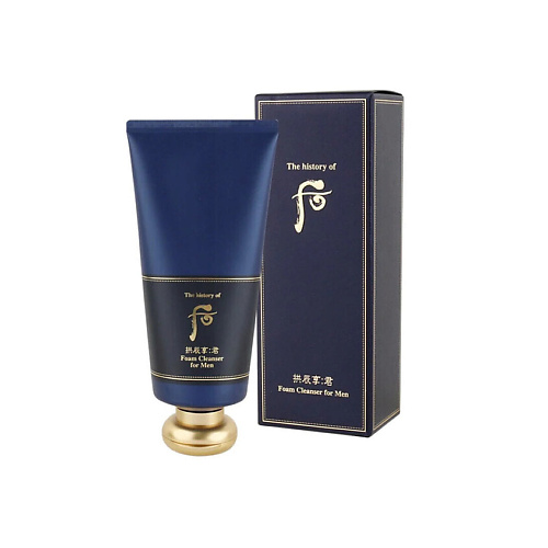 

THE HISTORY OF WHOO Мужской гель для умывания Gongjinhyang Kun Jayang Foam Cleanser 180, Мужской гель для умывания Gongjinhyang Kun Jayang Foam Cleanser