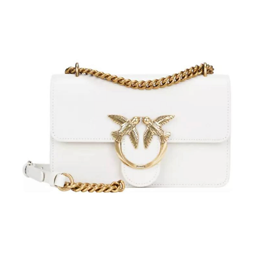 

PINKO Сумка Cow Leather Swift Bag Shoulder Bag Crossbody Bag, Сумка Cow Leather Swift Bag Shoulder Bag Crossbody Bag