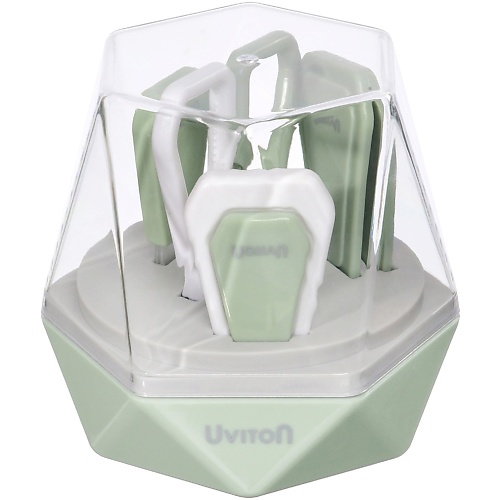 

UVITON Маникюрный набор для новорожденных в футляре 4 предмета, Маникюрный набор для новорожденных в футляре 4 предмета