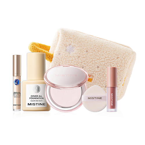 

MISTINE Набор декоративной косметики с косметичкой, Набор декоративной косметики с косметичкой