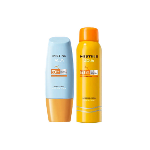 

MISTINE Набор солнцезащитных средств Aqua SPF50+, Набор солнцезащитных средств Aqua SPF50+