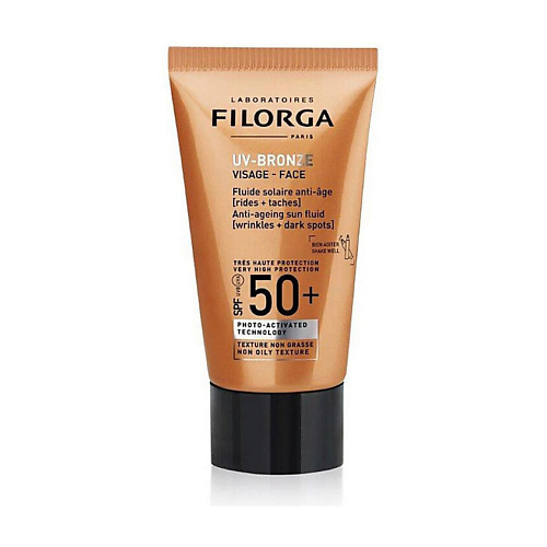 

FILORGA Солнцезащитный крем для лица UV-Bronze Visage SPF 50+ 40, Солнцезащитный крем для лица UV-Bronze Visage SPF 50+
