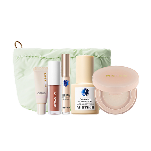 

MISTINE Тональный крем Cover All Foundation + Консилер + Пудра, Тональный крем Cover All Foundation + Консилер + Пудра