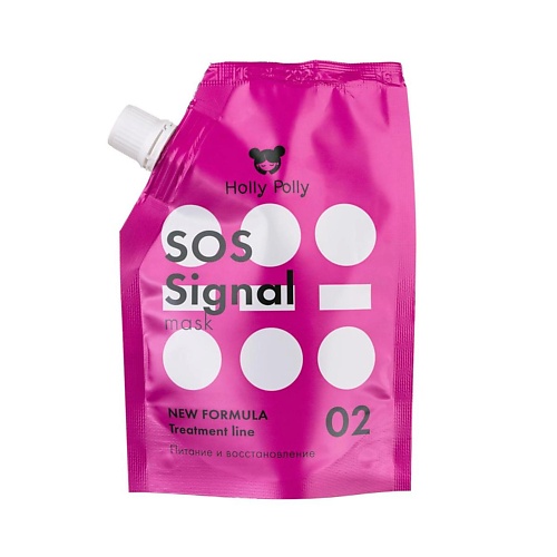 

HOLLY POLLY Маска для волос экстра-питательная SOS-signal 100, Маска для волос экстра-питательная SOS-signal