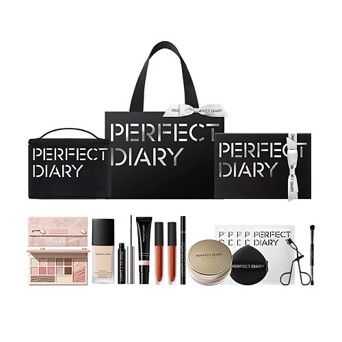 

PERFECT DIARY Набор Makeup Sets Women's Popular Full Set Full Set Makeup 18 Pc, Набор Makeup Sets Women's Popular Full Set Full Set Makeup 18 Pc
