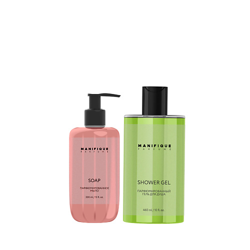 

MANIFIQUE Подарочный набор парфюмированный гель для душа и парфюмированное мыло, Подарочный набор парфюмированный гель для душа и парфюмированное мыло