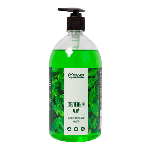 

QMAM Мыло увлажняющее "Зеленый чай", Мыло увлажняющее "Зеленый чай"