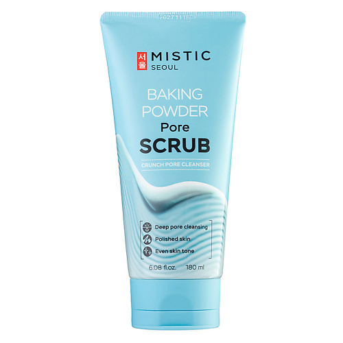 

MISTIC Пенка-пилинг для умывания и удаления загрязнений Baking Powder Deep Foam Cleanser 180, Пенка-пилинг для умывания и удаления загрязнений Baking Powder Deep Foam Cleanser