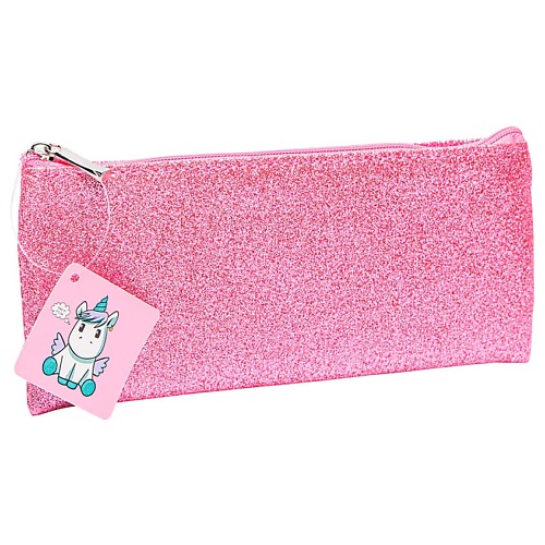 

UNICORNS APPROVE Косметичка розовая с блестками Post, Косметичка розовая с блестками Post