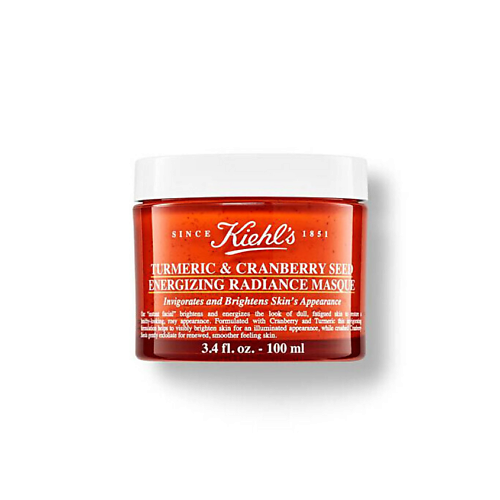 

KIEHL'S Маска для сияния кожи Turmeric & Cranberry Seed Energizing Radiance 100, Маска для сияния кожи Turmeric & Cranberry Seed Energizing Radiance